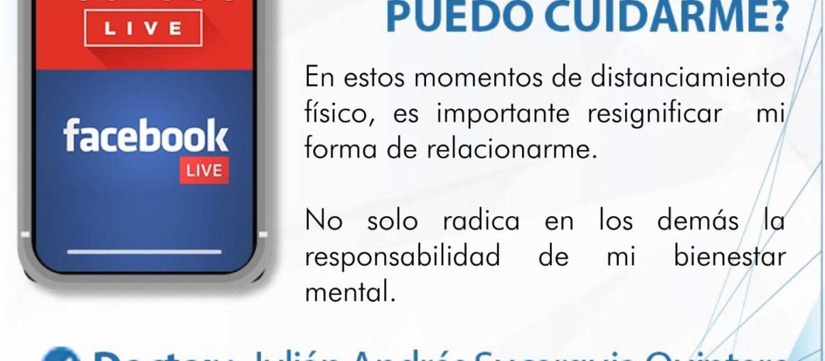 Acompáñanos en el webinar ¿Y cómo más puedo cuidarme?, el próximo miércoles 01 de abril a las 6:00 p.m.