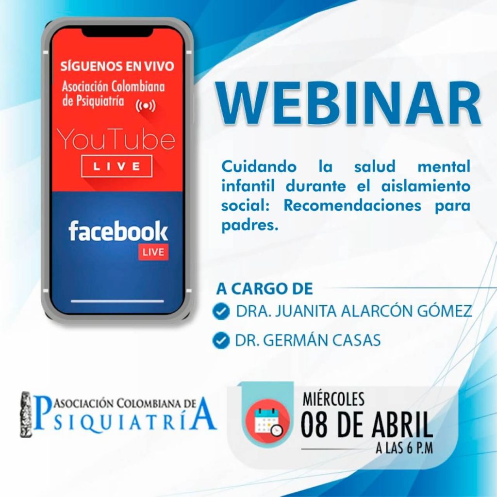 Webinar cuidando la salud mental infantil